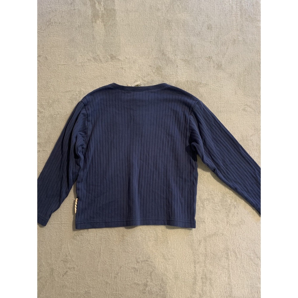 Vintage Mickey And Co Boys Workwear Embroidered Long Sleeve Shirt Size 7 Y2K - Picture 7 of 7